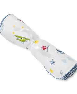 Kissy Kissy Aviators Burp Cloth> Burp Cloths|Classic Collections