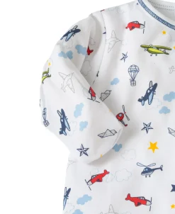 Kissy Kissy Aviators Footie> Footies|Classic Collections