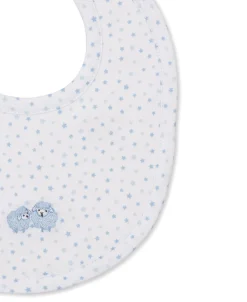 Kissy Kissy Baa Baa Baby Sheep Blue Star Bib> Bibs