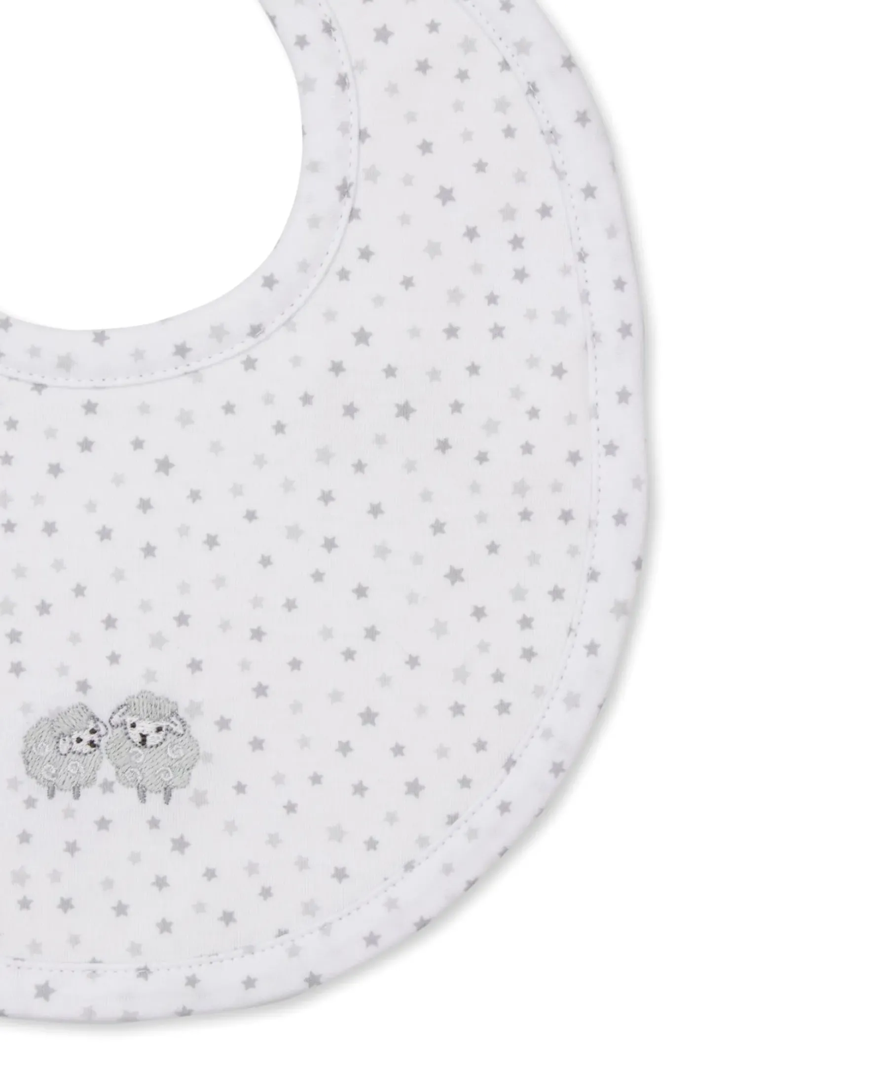 Kissy Kissy Baa Baa Baby Sheep Star Bib> Bibs
