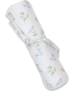 Kissy Kissy Baby Bunny Patch Blue Blanket> Blankets