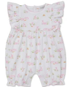 Kissy Kissy Baby Bunny Patch Print Playsuit> Playsuits