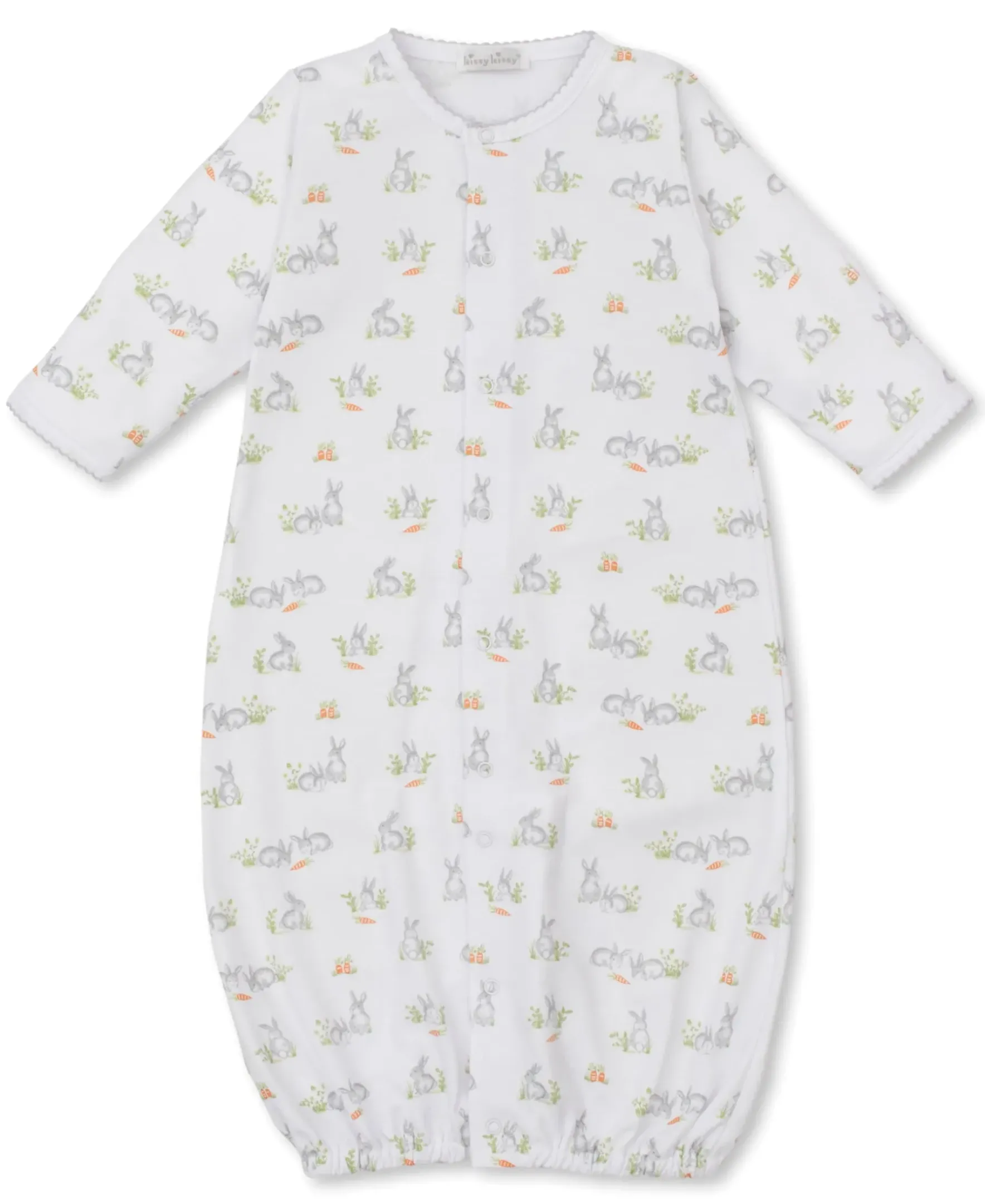 Kissy Kissy Baby Bunny Patch Convertible Gown> Convertible Gowns