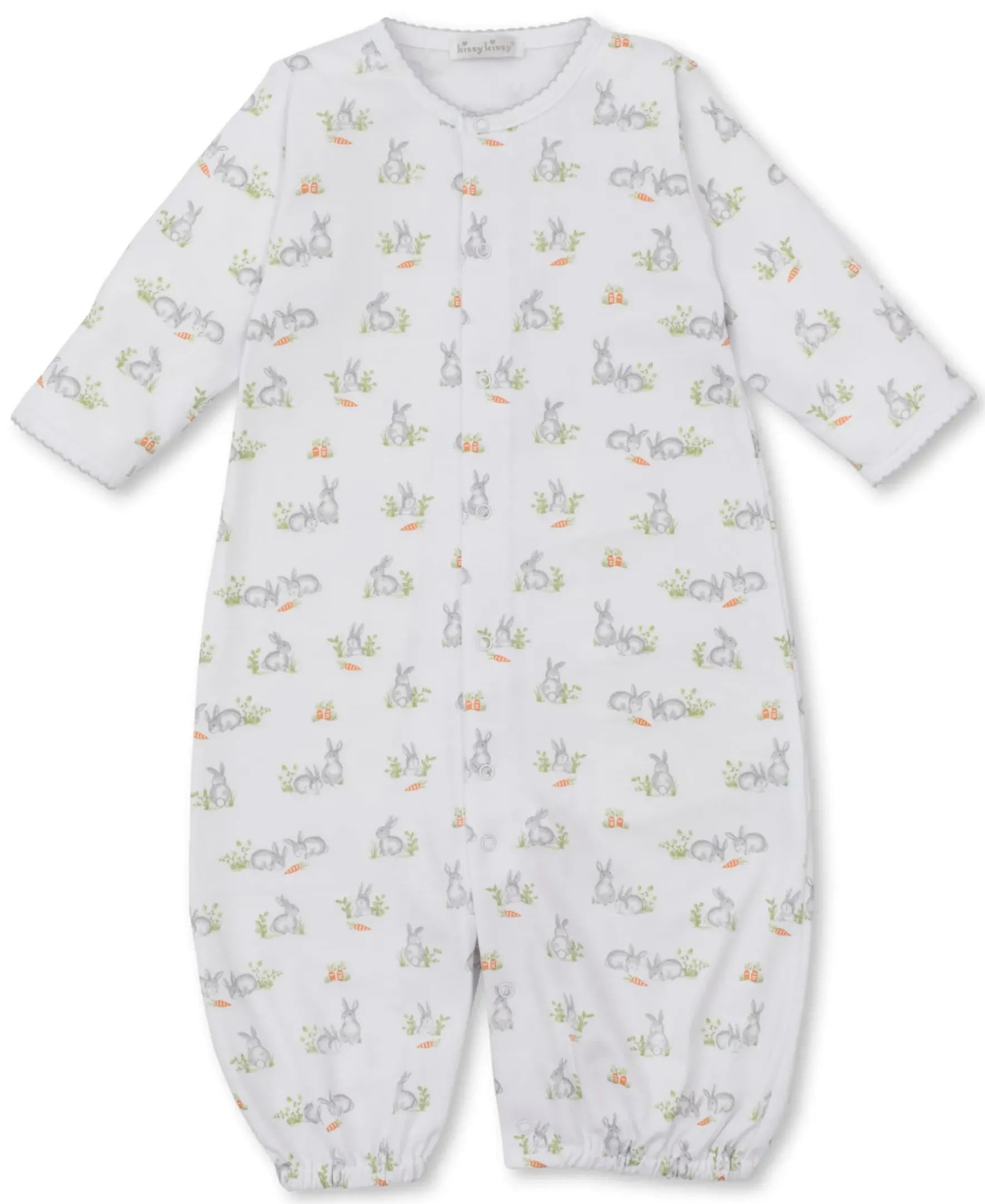 Kissy Kissy Baby Bunny Patch Convertible Gown> Convertible Gowns