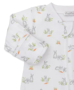 Kissy Kissy Baby Bunny Patch Zip Footie><noscript><img width=