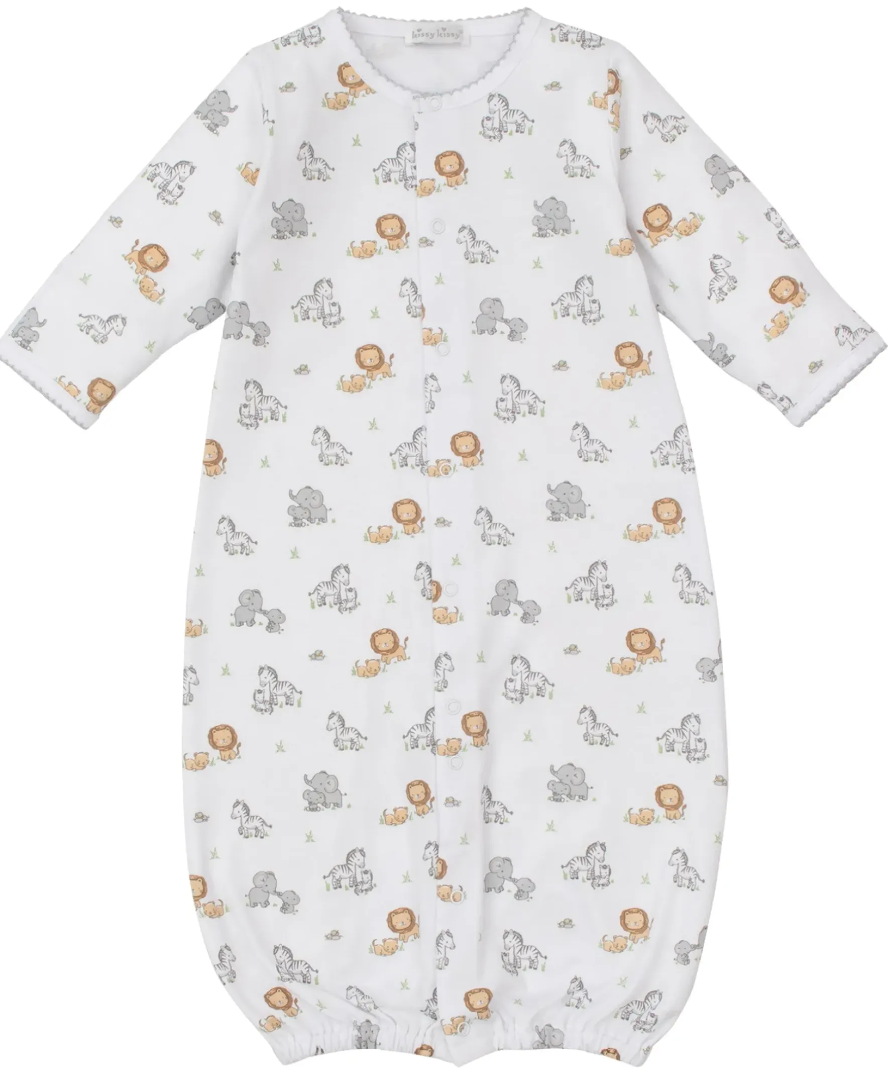 Kissy Kissy Baby Jungle Playdate Convertible Gown> Convertible Gowns