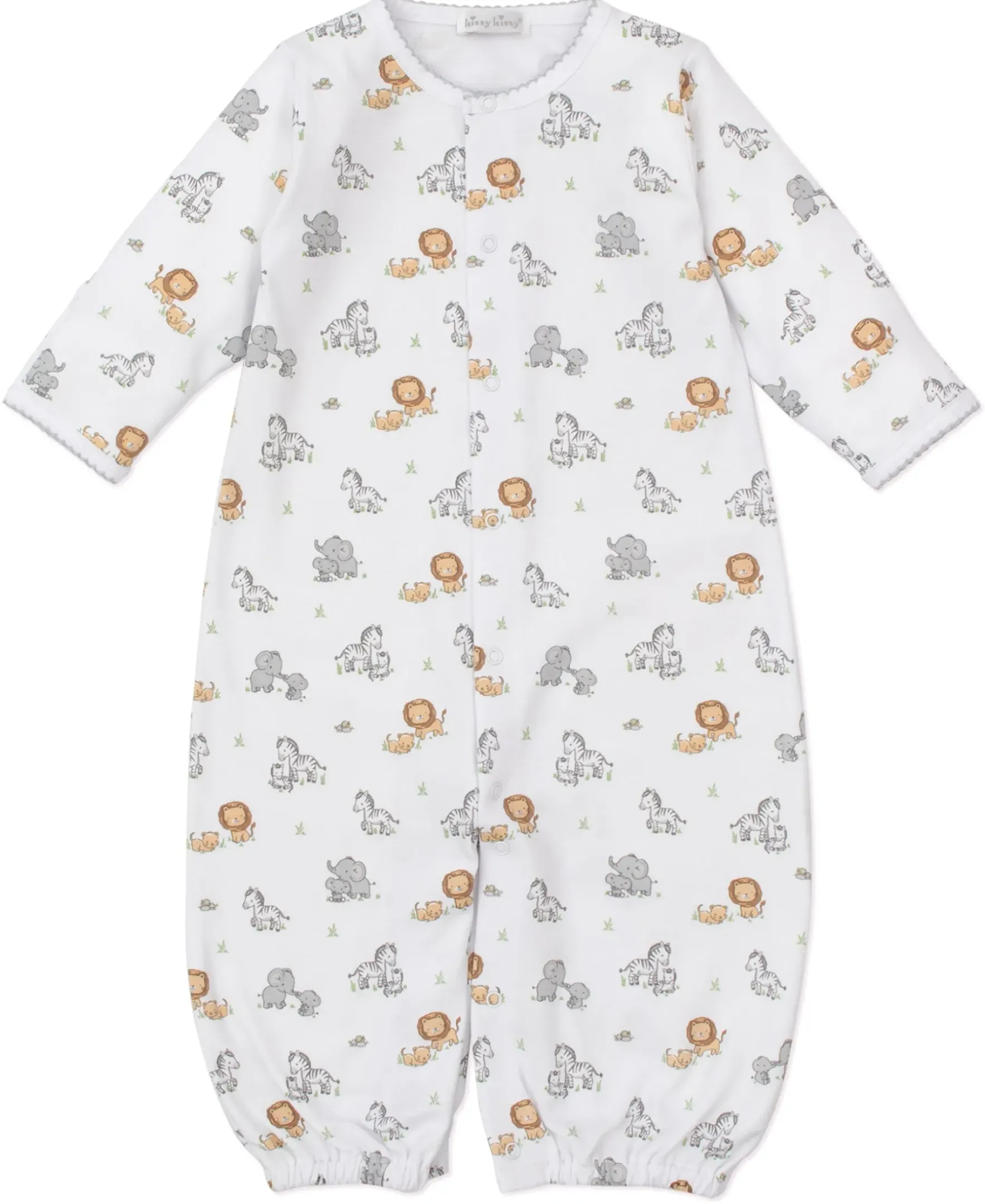 Kissy Kissy Baby Jungle Playdate Convertible Gown> Convertible Gowns