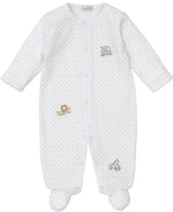 Kissy Kissy Baby Jungle Playdate Dot Footie> Footies
