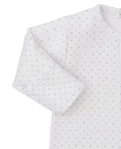 Kissy Kissy Baby Jungle Playdate Dot Footie><noscript><img width=