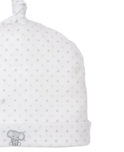 Kissy Kissy Baby Jungle Playdate Knotted Dot Hat><noscript><img width=