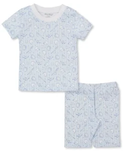 Kissy Kissy Backyard Baseball Toddler Short Pajama Set>Kids Pajamas|Pajamas
