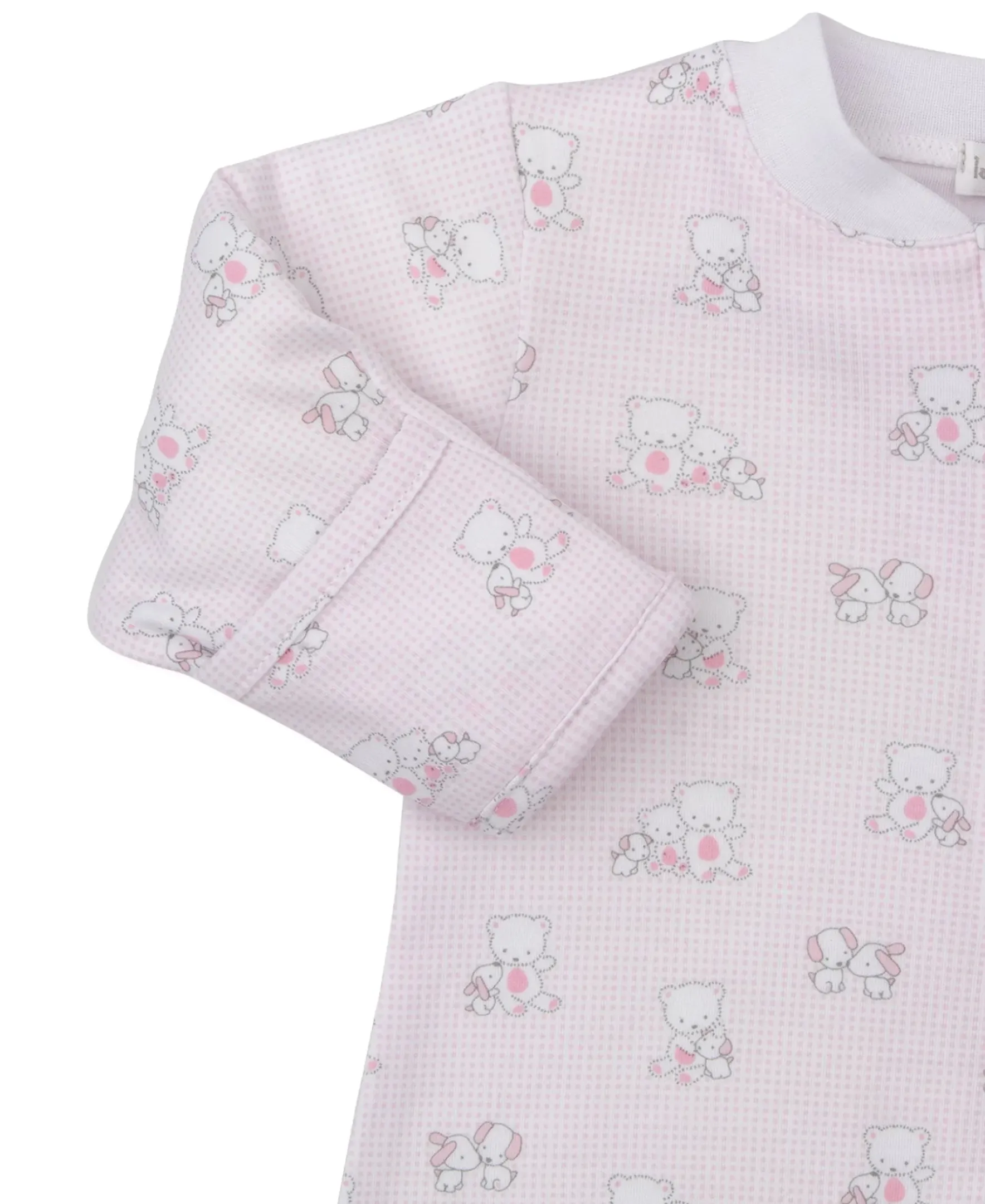 Kissy Kissy Beary Besties Zip Footie> Footies|Pajamas