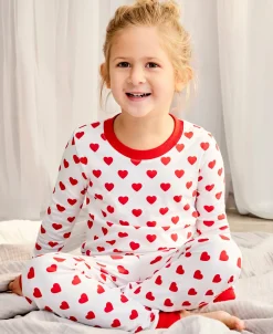 Kissy Kissy Be My Valentine Toddler Pajama Set>Kids Pajamas|Pajamas