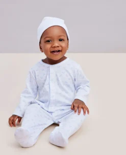 Kissy Kissy Blue Ele-Fun Footie> Footies|Classic Collections