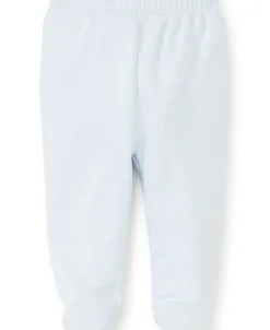 Kissy Kissy Blue Pointelle Footed Pant> Classic Collections