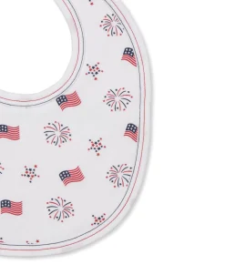 Kissy Kissy Bold Stripes & Bright Stars Bib> Bibs