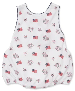 Kissy Kissy Bold Stripes & Bright Stars Bubble> Rompers|Dresses + Bubbles