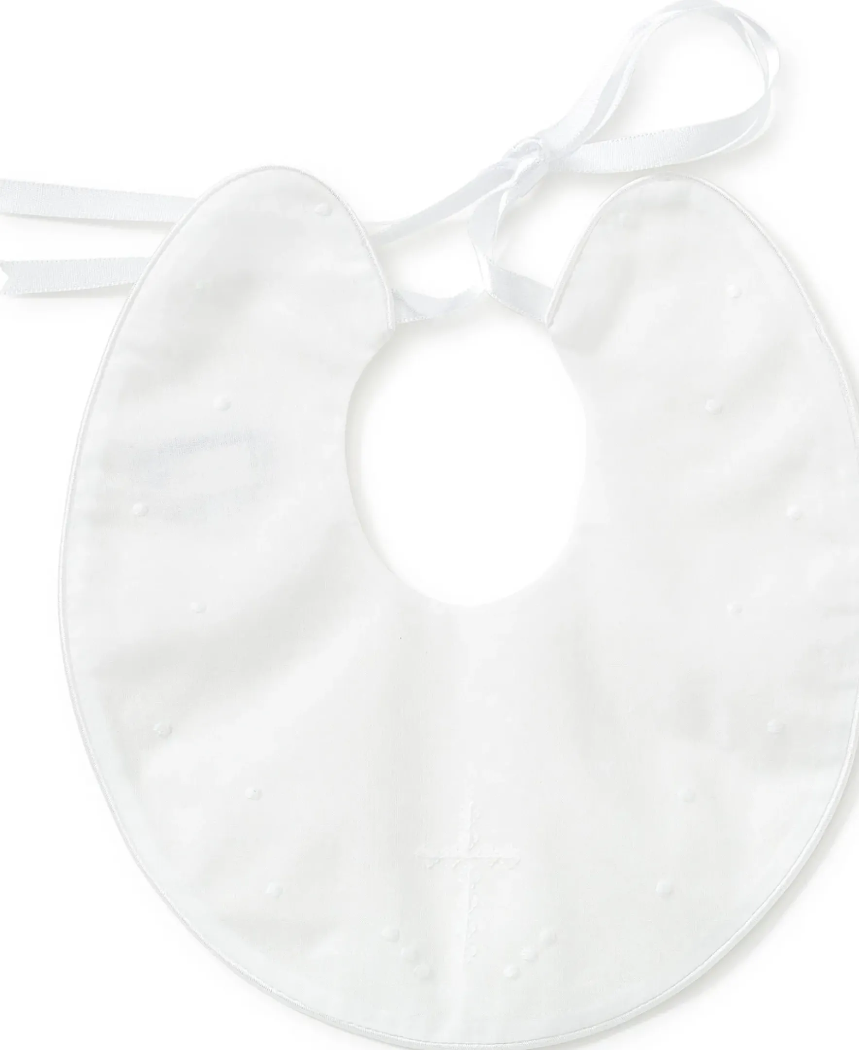 Kissy Kissy s Christening Bib> Bibs|Smocking + Hand Embroidery