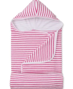 Kissy Kissy Cabana Terry Stripes Hooded Beach Towel> Hooded Bath Towels