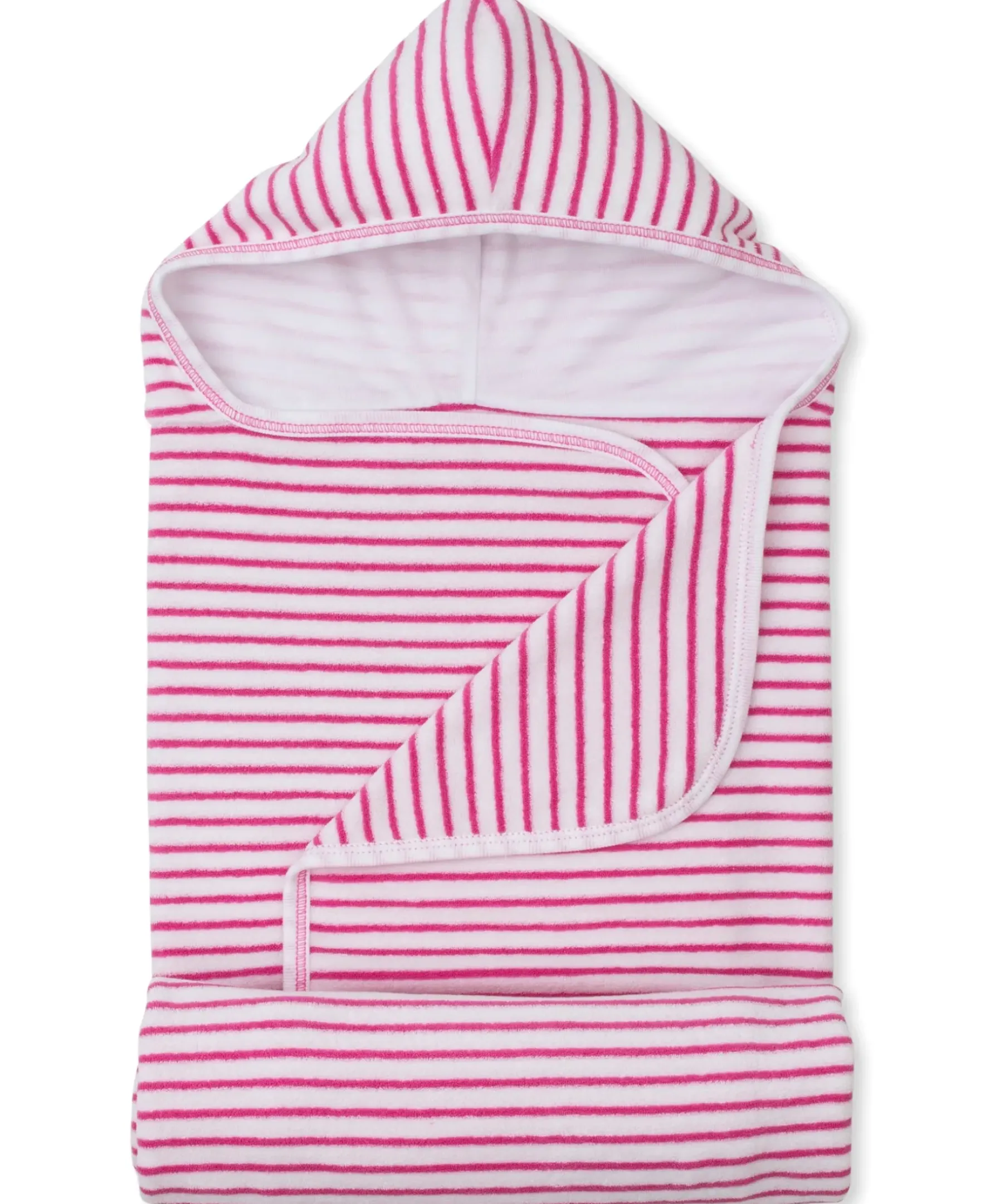 Kissy Kissy Cabana Terry Stripes Hooded Beach Towel> Hooded Bath Towels