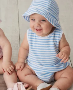 Kissy Kissy Cabana Terry Stripes Bubble> Rompers|Dresses + Bubbles