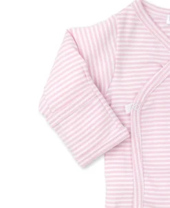 Kissy Kissy Classic Rib Stripe Footed Pant Set><noscript><img width=