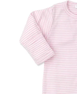 Kissy Kissy Classic Rib Stripe Zip Footie> Footies|Pajamas