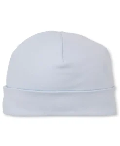 Kissy Kissy CLB Summer Medley 25 Blue Hand Smocked Hat> Hats|Smocking + Hand Embroidery