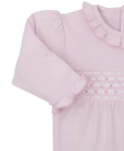 Kissy Kissy CLB Summer 25 Hand Smocked Footie> Footies|Smocking + Hand Embroidery