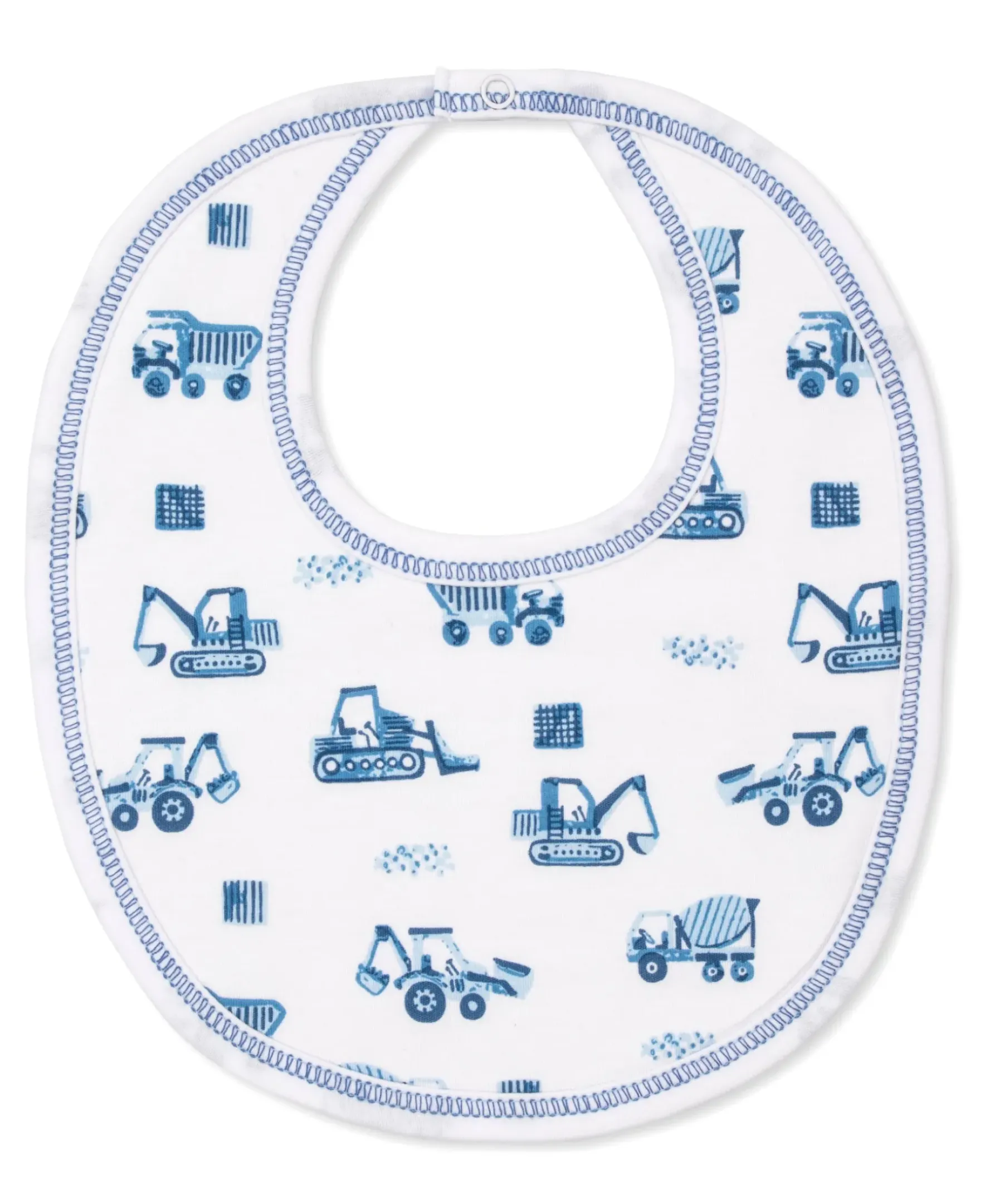 Kissy Kissy Construction Trucks Bib> Bibs