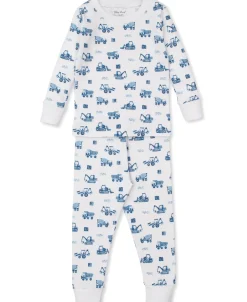 Kissy Kissy Construction Trucks Toddler Pajama Set>Kids Pajamas|Pajamas