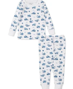 Kissy Kissy Construction Trucks Toddler Pajama Set>Kids Pajamas|Pajamas