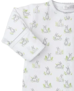 Kissy Kissy Cottontail Hollows Zip Footie & Hat Set> Hats|Footies