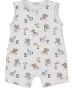 Kissy Kissy Cowpokes Roundup Sleeveless Playsuit> Playsuits|Rompers