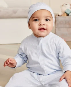 Kissy Kissy Crescent Moon Knotted Hat> Hats|Smocking + Hand Embroidery