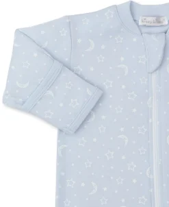 Kissy Kissy Crescent Moon Zip Footie><noscript><img width=