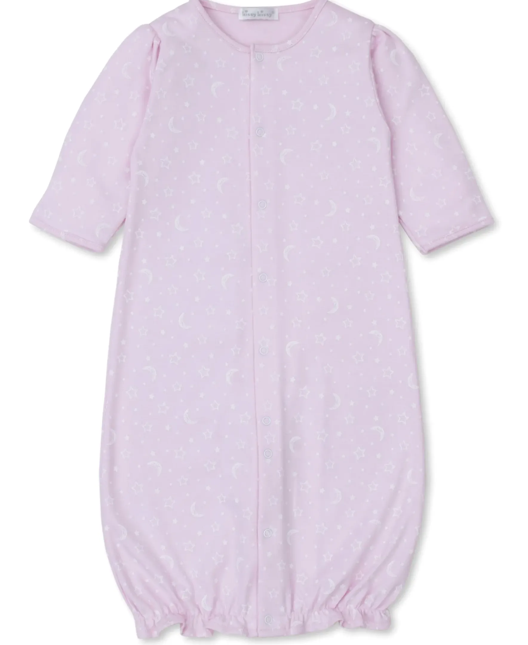 Kissy Kissy Crescent Moonlight Convertible Gown> Convertible Gowns|Smocking + Hand Embroidery