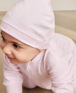 Kissy Kissy Crescent Moonlight Knotted Hat> Hats|Smocking + Hand Embroidery