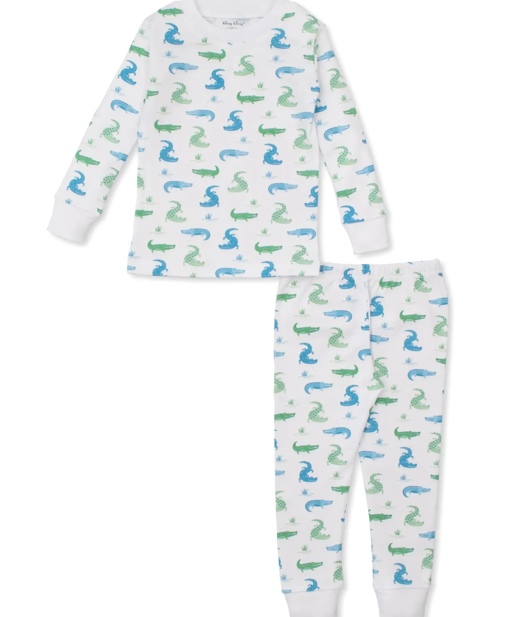 Kissy Kissy Cruising Crocodiles Pajama Set> Pajamas