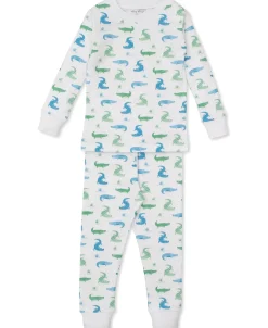 Kissy Kissy Cruising Crocodiles Toddler Pajama Set>Kids Pajamas|Pajamas
