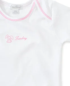 Kissy Kissy Days of the Week Girls Bodysuit Set><noscript><img width=
