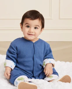 Kissy Kissy Dinosaur Domain Reversible Playsuit> Playsuits|Rompers