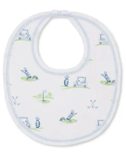 Kissy Kissy Fairway Foursome Blue Bib> Bibs