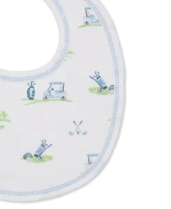 Kissy Kissy Fairway Foursome Blue Bib> Bibs