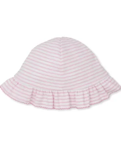 Kissy Kissy Fairway Foursome Stripe Floppy Hat> Hats