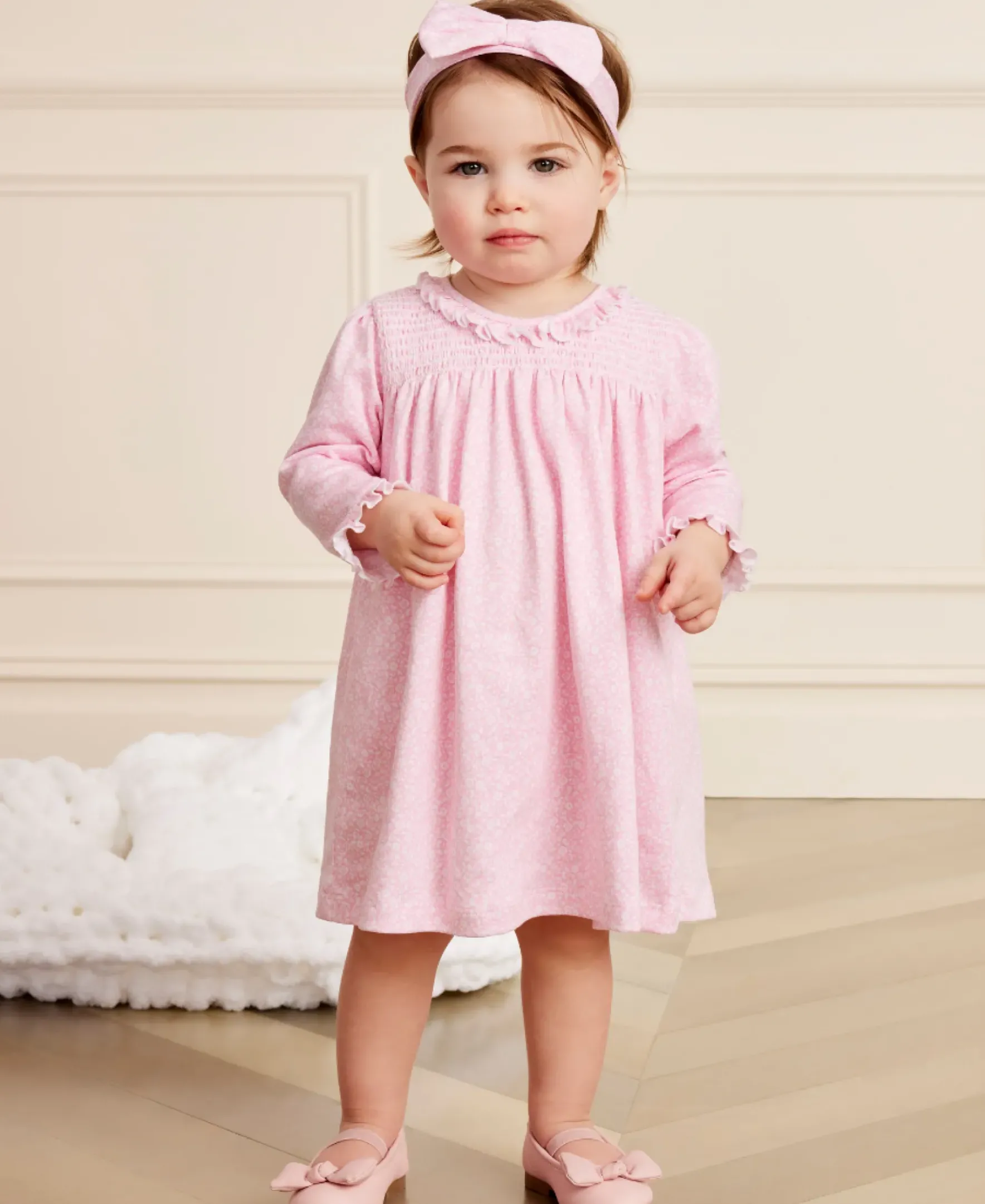 Kissy Kissy Fall Flower Patch Dress Set> Dresses + Bubbles