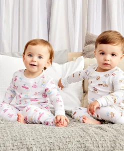 Kissy Kissy Flamingos Surfs Up Pajama Set> Pajamas