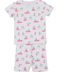 Kissy Kissy Flamingos Surfs Up Short Toddler Pajama Set>Kids Pajamas|Pajamas