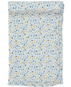 Kissy Kissy Floral Fantasy Blue Blanket> Blankets