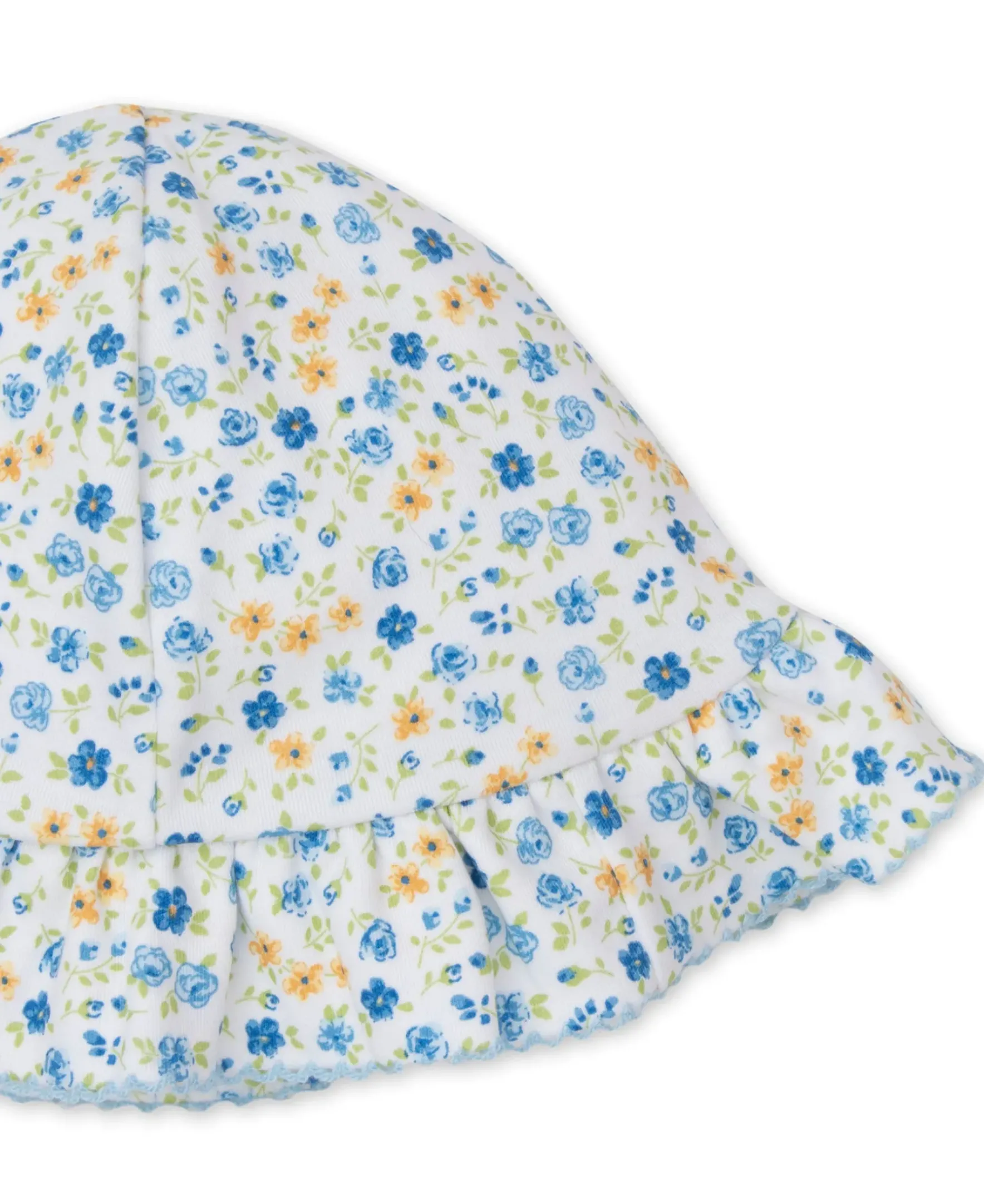 Kissy Kissy Floral Fantasy Blue Floppy Hat> Hats